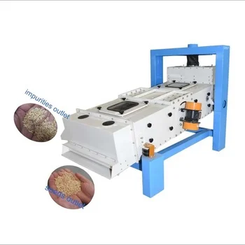 Grain Cleaning Machine Paddy Rice Mustard Black Pepper Flax Seed Air Screen Cleaner