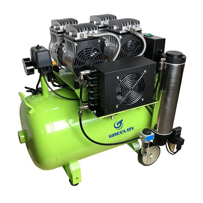 1600W Oil Free Germany Air Dryer Compressor Driven Laboratory Equipment