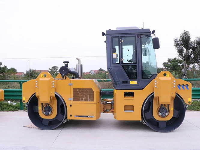 High Quality 10Ton Small Double Drum Roller XD103 Tandem Roller Cheap Price For Sale