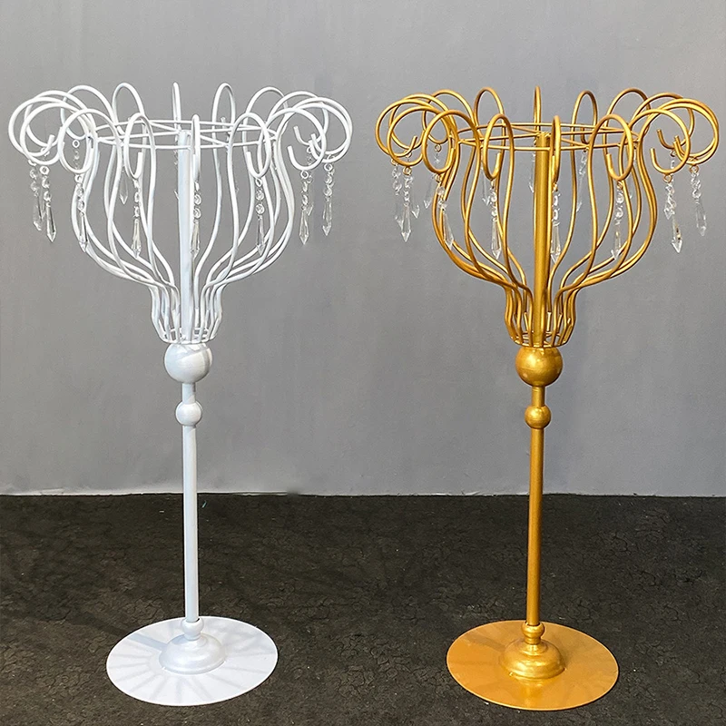 Luxury Wedding Table Centerpieces Wedding Table Centerpieces Flower Arrangement Vases Metal for Wedding Road-Leading Home Decor