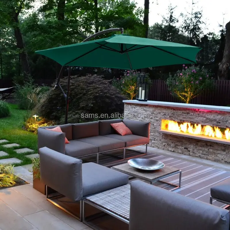 Easily Use Sunshade Patio Garden Umbrella Outdoor Banana Garden Umbrella