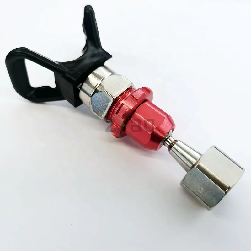 360 Degree Swivel Joint Clean Shot Shut-off Valve Anti-drip Valve For Airless Paint Gun Pole Extensions