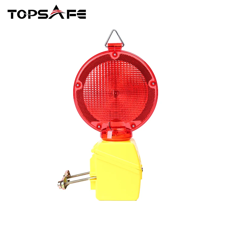 Flashing 2 Pce 6V Battery Yellow Flashing LED Remote Control barrier Warning Light