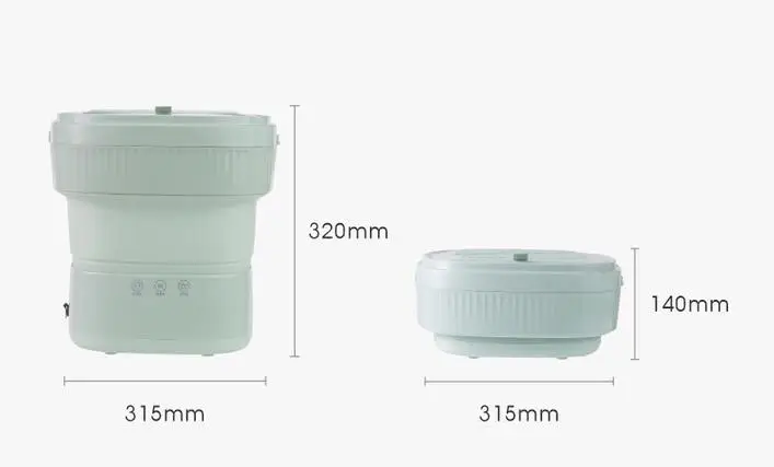 Folding Mini Washing Machine Household Portable Underwear Socks mini washing machine