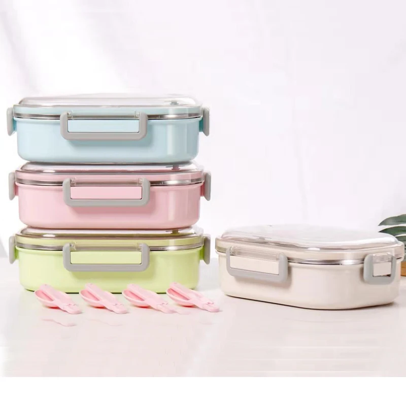Hot sales SS304 Stainless Steel tiffin Lunch Box kids box food container bento box