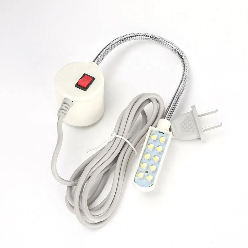 10 Led Machine Light Industrial Flexible Work Light Parts Accessories Sewing Machine Lamp For Sewing Machines Parts