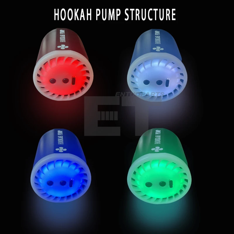 2022 New Design  Electric Hookah Accessories Shisha Pump Led Light for good using Hookah