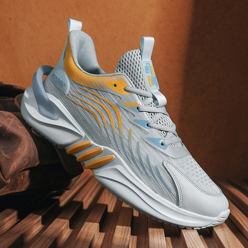 OEM/ODM SMD manufacturer breathable men designer brand fashion running sport shoes style custom