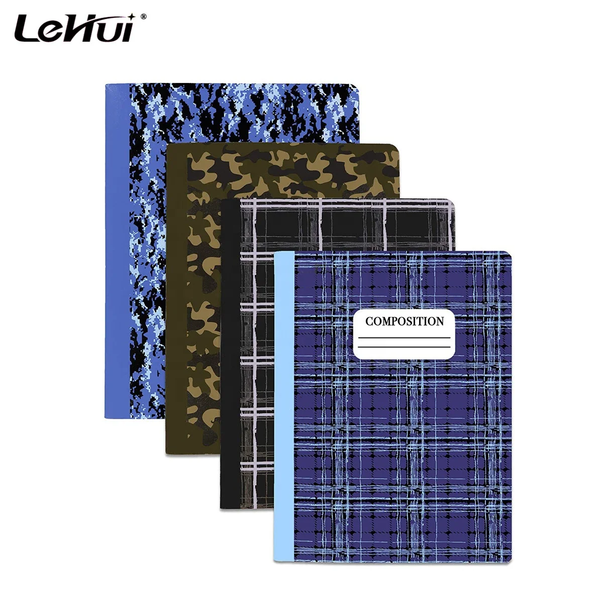 Vitenam ManufacturerStyle Cover Wide Ruled Paper Journal Hard Cover 80 sheet Composition Notebook Perfect for School Office Plan