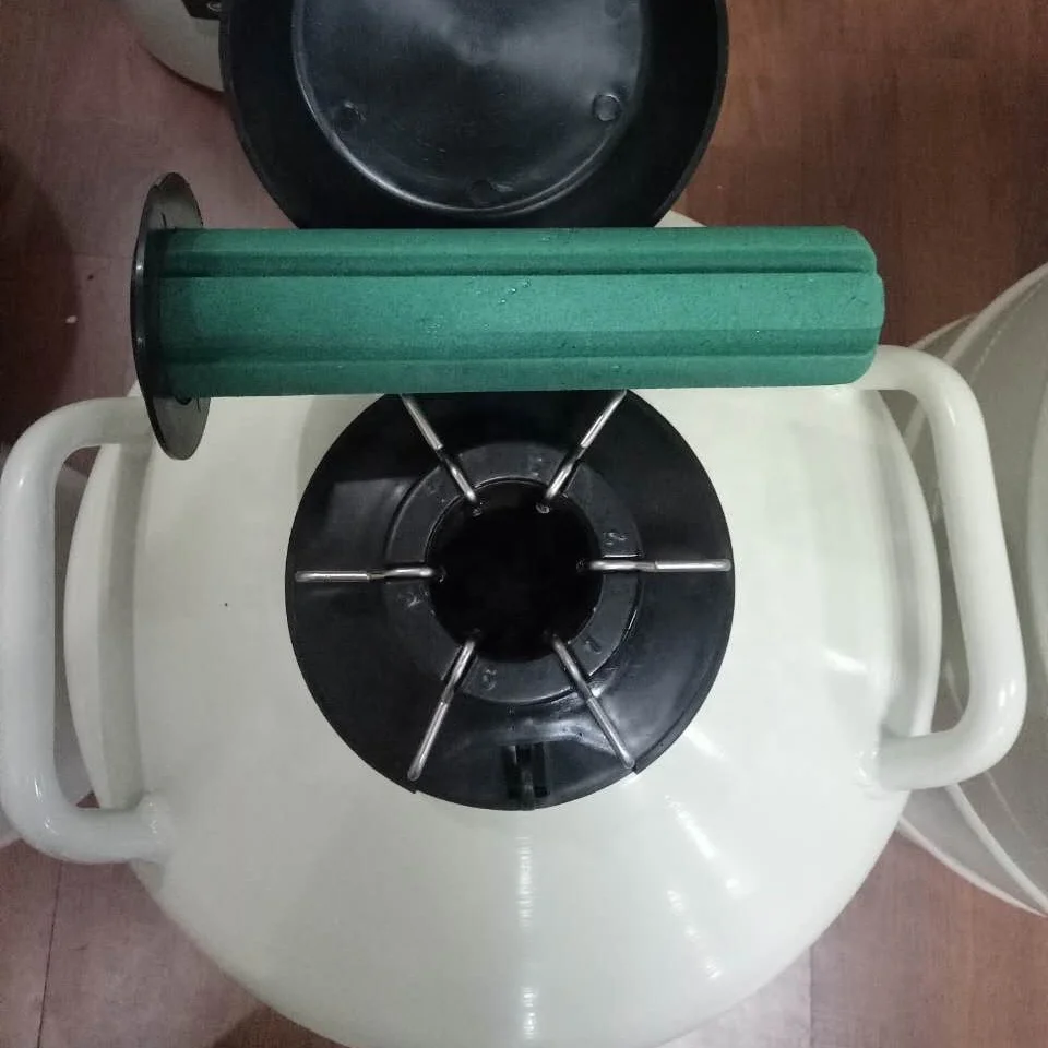 6l Liquid nitrogen container cryo dewar with stainless steel canister dipper