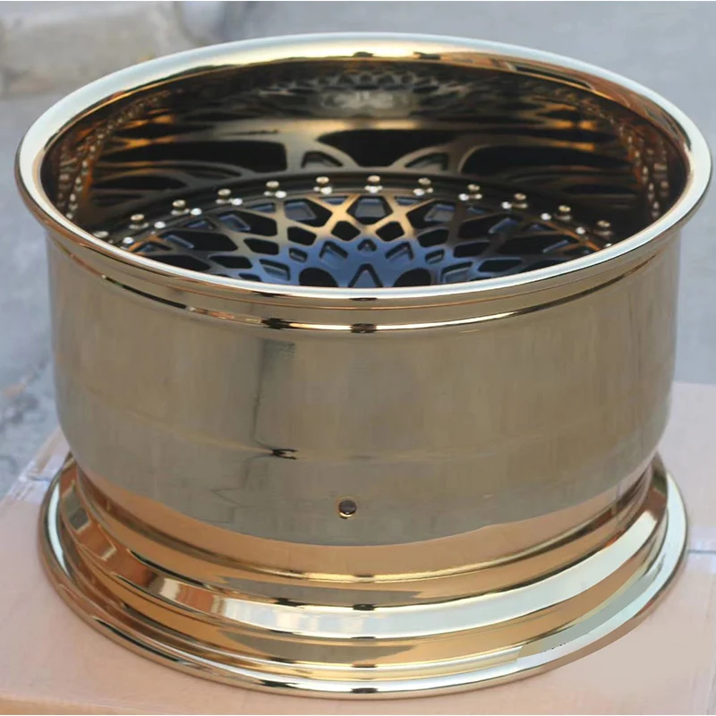  2 шт. кованые 19x9 5 + 22 19x10 12 матовые Серебристые хромированные губы золотые металлические изделия и центр 5x114 3 66 1 для Nissan