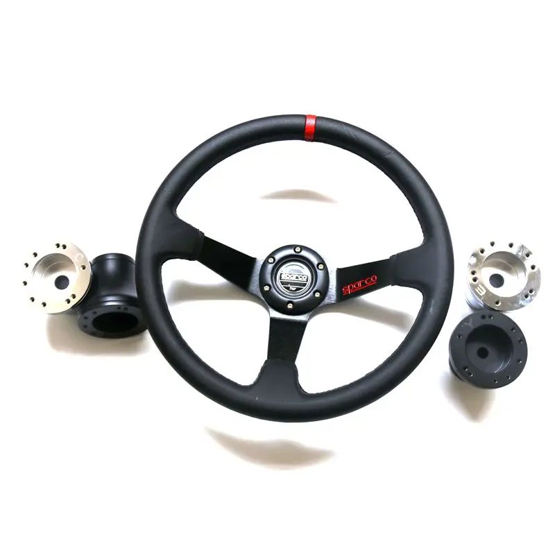 2021 Fashion Design 14 Inch Steering Wheel with Adapter for Accessories of Vehicles with Low Price