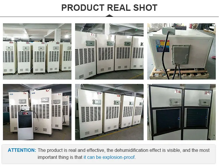Tojje 40Kg/H Explosion-proof dehumidifier Industrial High-Efficient for defense engineering chemical petroleum