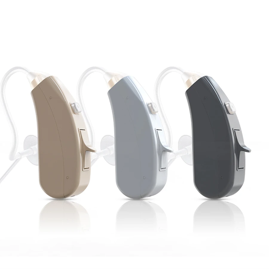 KUNV Rechargeable BTE Hearing Aid Personal Sound Amplifier China Hearing Aids For elderly