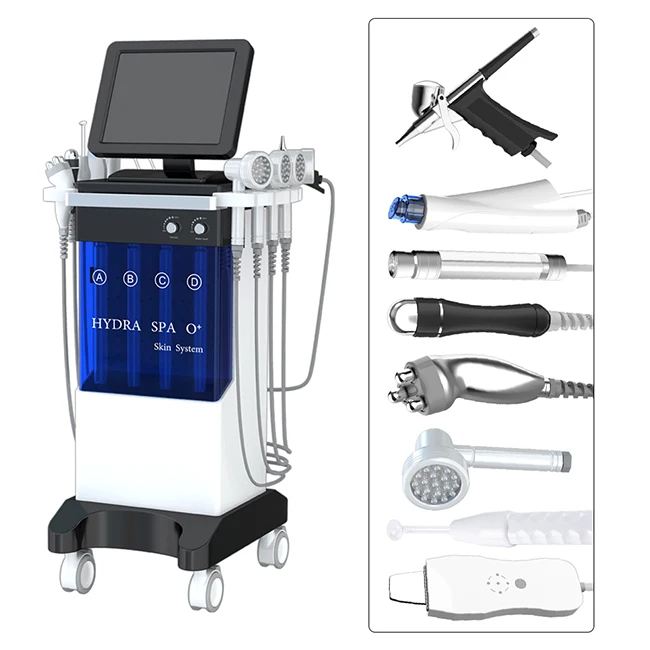 pdt led light therapy jet aqua peel device SA-HV02 blackhead remover vacuum beauty machine