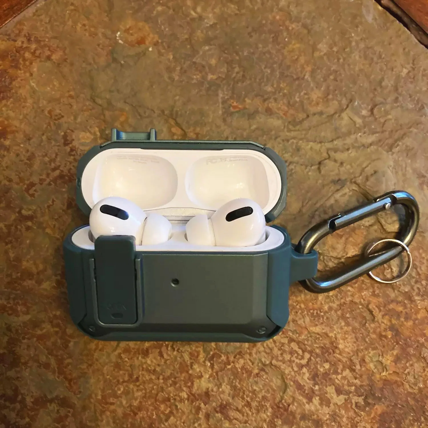 Чехол-переключатель для Airpods Pro, защитный чехол из ТПУ и поликарбоната для Apple AirPods 3, 2, аксессуары для корпуса, беспроводные наушники с брелоком