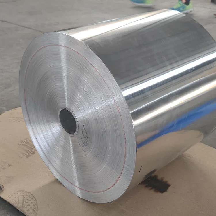 aluminium foil roll 8011 14 microns aluminium foil jumbo roll manufacturers
