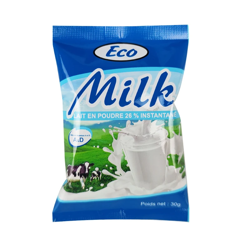 Customized Plastic Food Packaging Bag Laminated Film Roll 30g Powder Milk Bags for Children