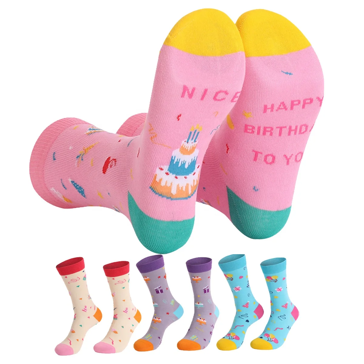 Женские хлопковые носки унисекс