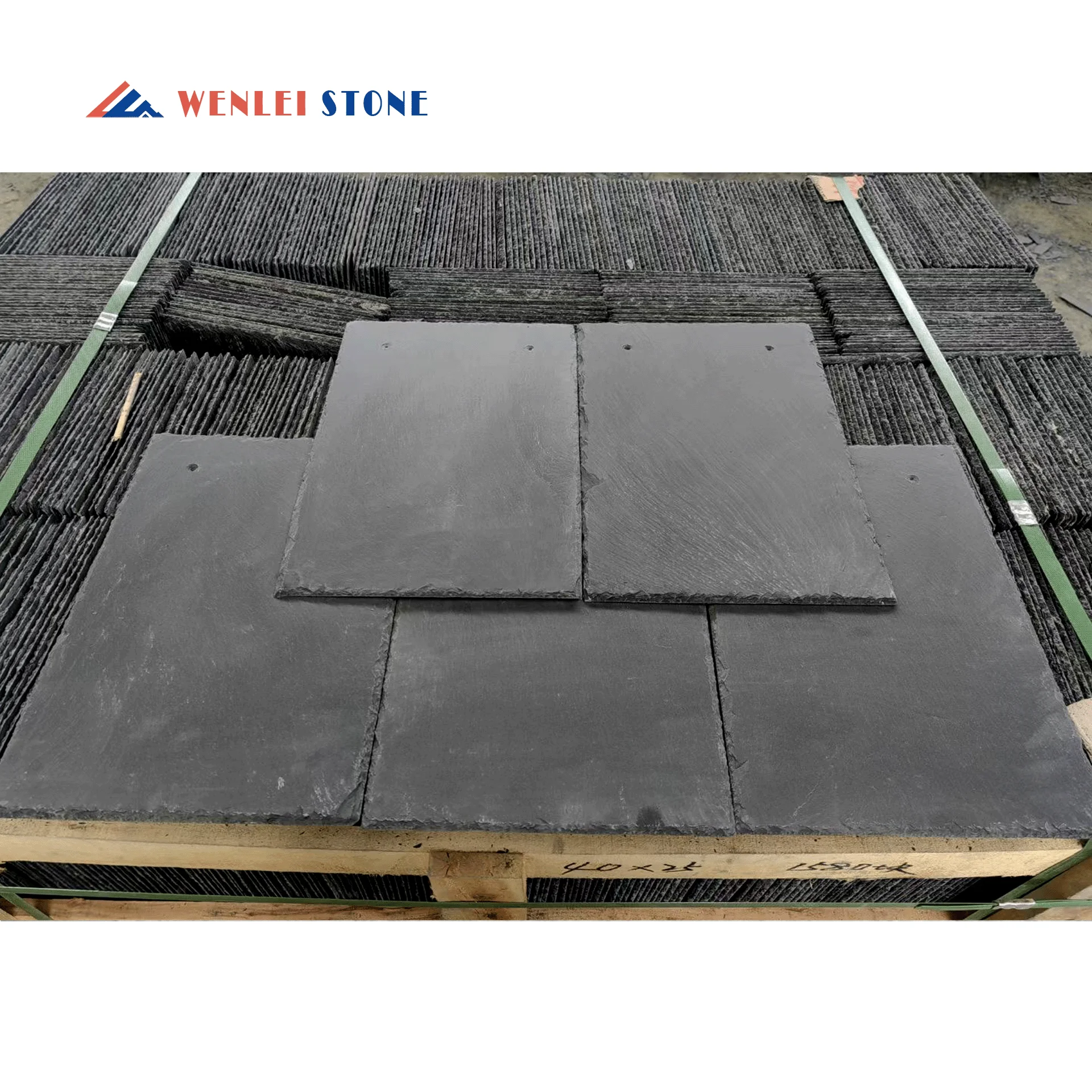 Wholesale Price Black Roofing Slate Roof Tile Natural Slate Roof Tiles House Wall Tiles