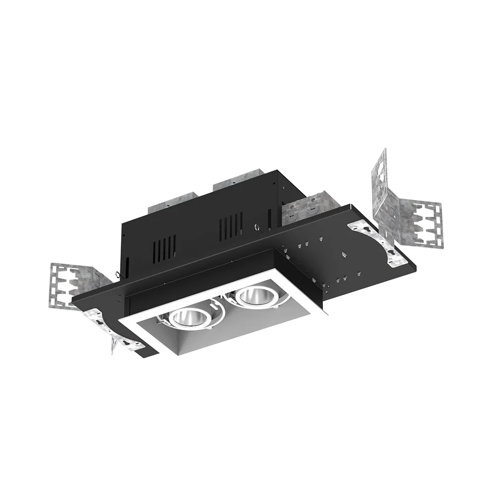 High Quaility Easy Installation Commercial LED 2700-6000kRecessed Light Multiple Downlight 2 lights Shopping Light