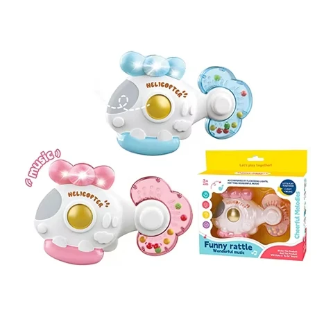 Child Puzzle Education Interactive Game Toys Baby Airplane Helicopter Toys Funny Rattle Light Musical Instruments Toys For Kids