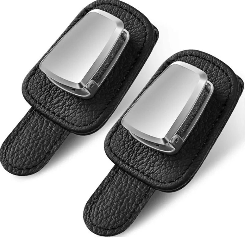 Car Eyeglass Holder Glasses Storage Clip For Audi Bmw Auto Interior Organize Accessories Car Sunglasses Holder