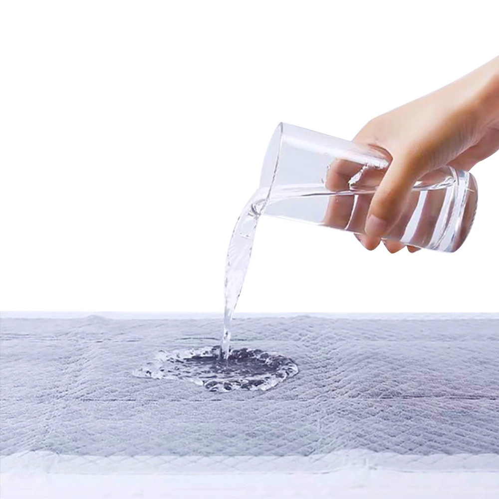 Custom Disposable Bamboo Puppy Dog Training Pet Pee Pad Charcoal Pads Training Bamboo pee pads