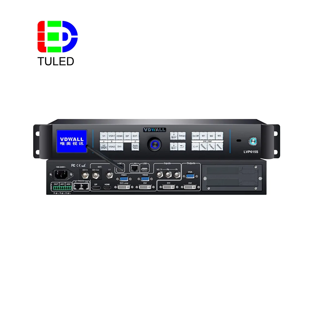 VDWall LED Display LVP615s HD Full Color Video Processor Supports Wireless Projection Via WIFI