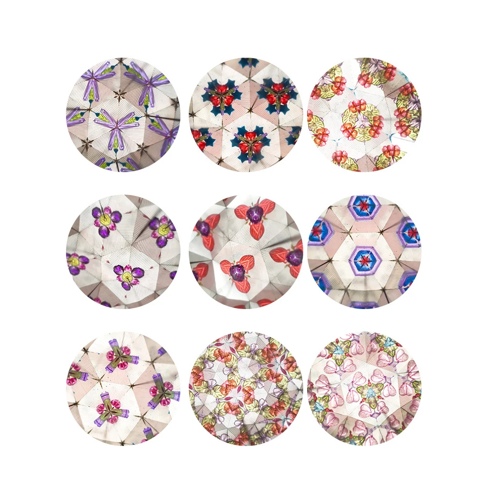 NK Toy Wholesale Magic Kaleidoscope Classic Toys Colorful Wooden Kaleidoscope for Kids Magic Telescope Toy
