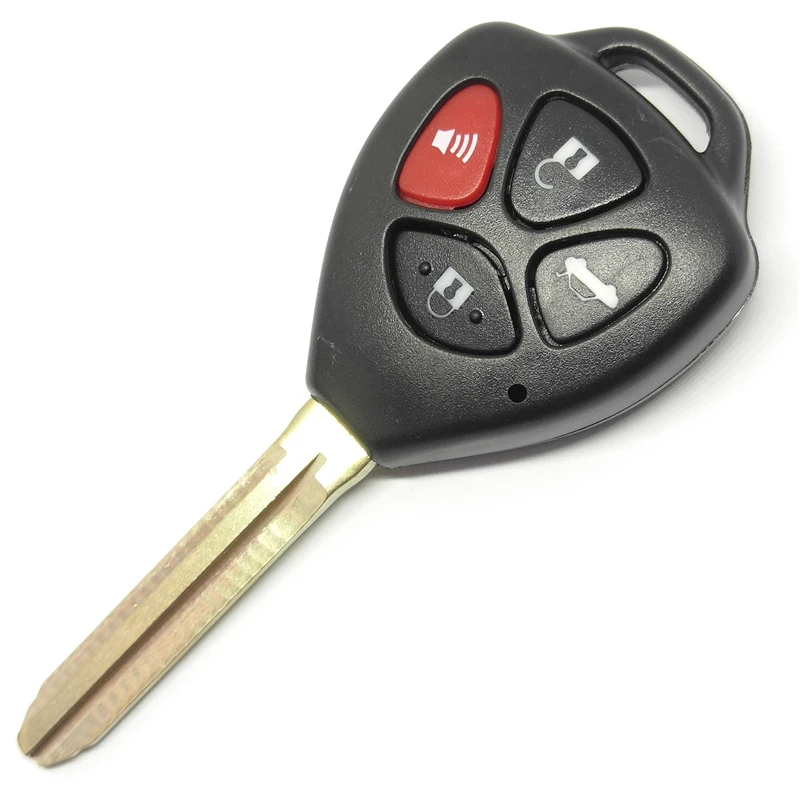 Оболочка ключа для T-oyota Corolla C-amry Reiz RAV4 Crown Avalon Venza 2/3/4 Кнопка Замена удаленного автомобильного TOY43 Blade