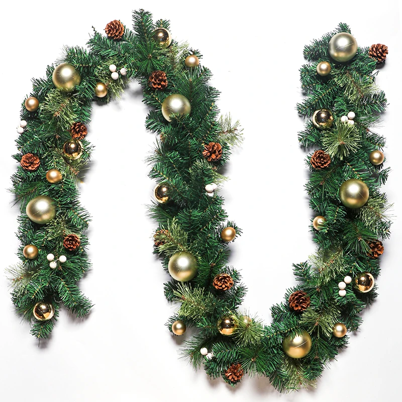 New  Christmas  decoration Tinsel Garland assorted dazzled foil thickened indoor artificial wedding party garland