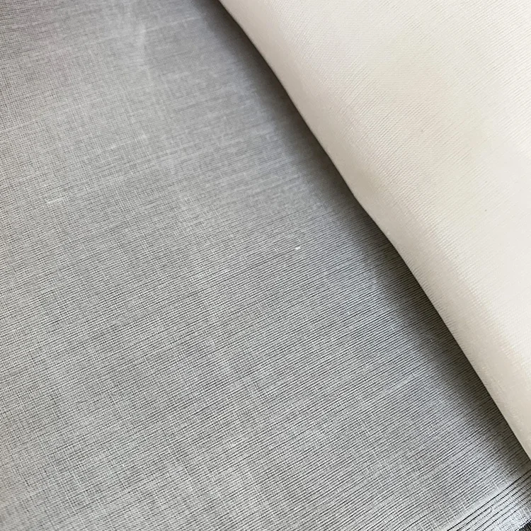 
Factory direct sell organza fabric 50% silk 50% polyester organza for wedding dress 