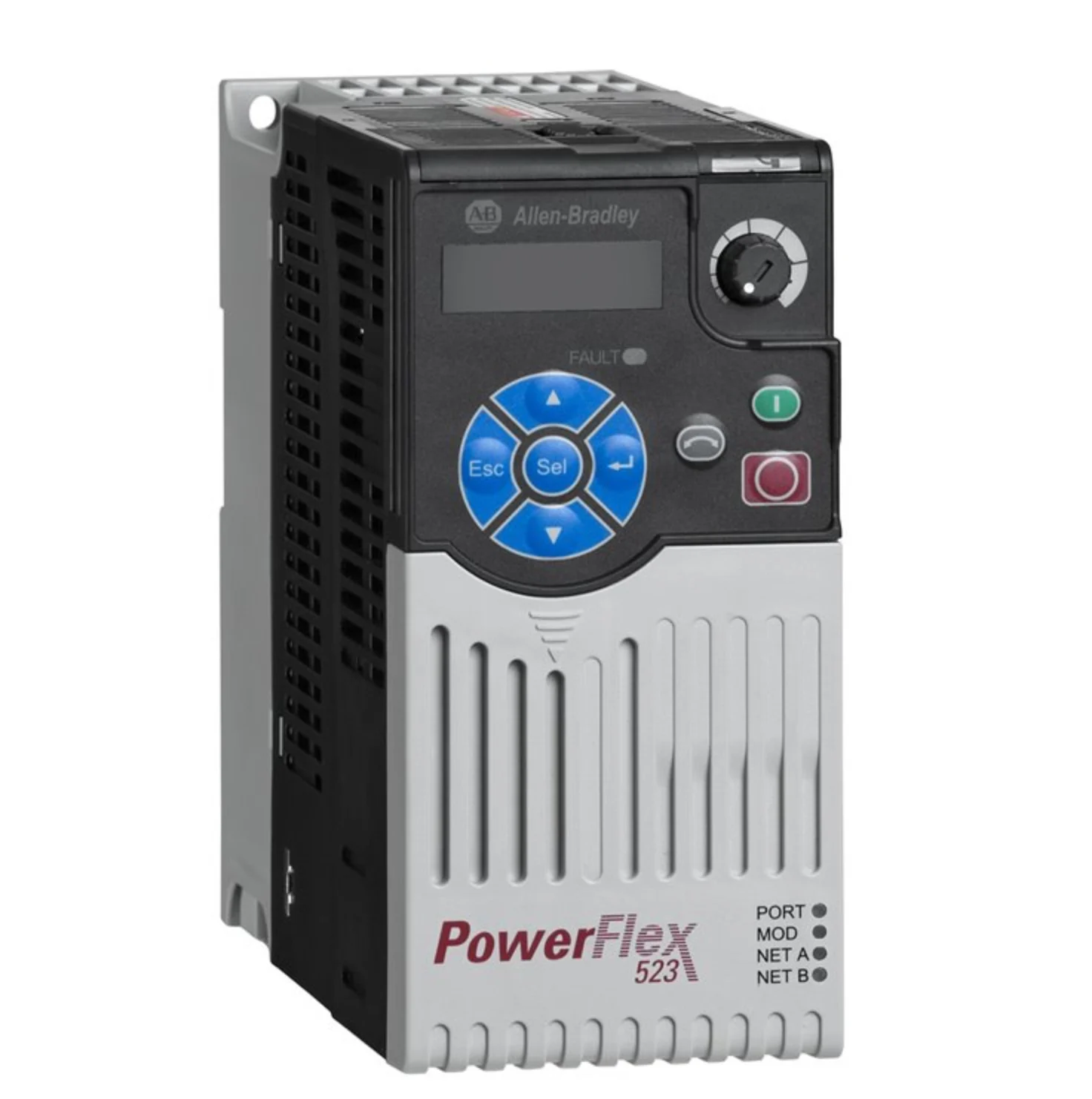 Allen Bradley 25A-D1P4N114 powerflex 523 ac drive, 480 vac, 3 phase, 0.5 hp, 0.4 kw  new original factory