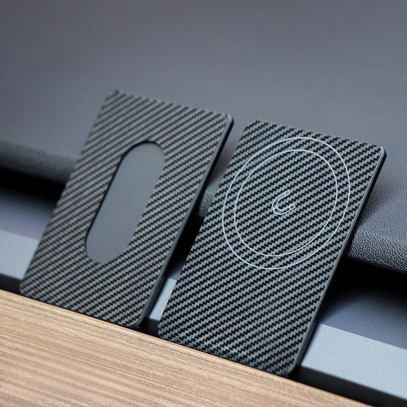 Hot selling magnetic card bag Kevlar ultra-thin magnetic card case suitable for iPhone12/13/14/15proMax