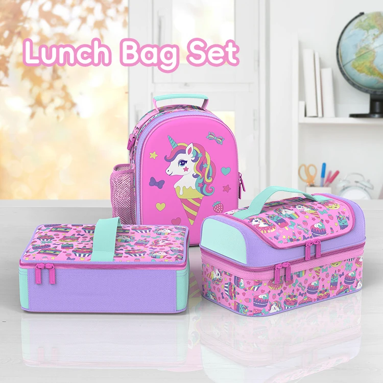 High Quality Stationery Kits Lunch Box Bag Backpack Back To School Supplies