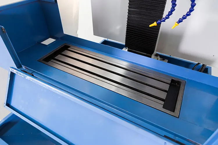 mini cnc mill 3 axis XK7124 for metal cutting