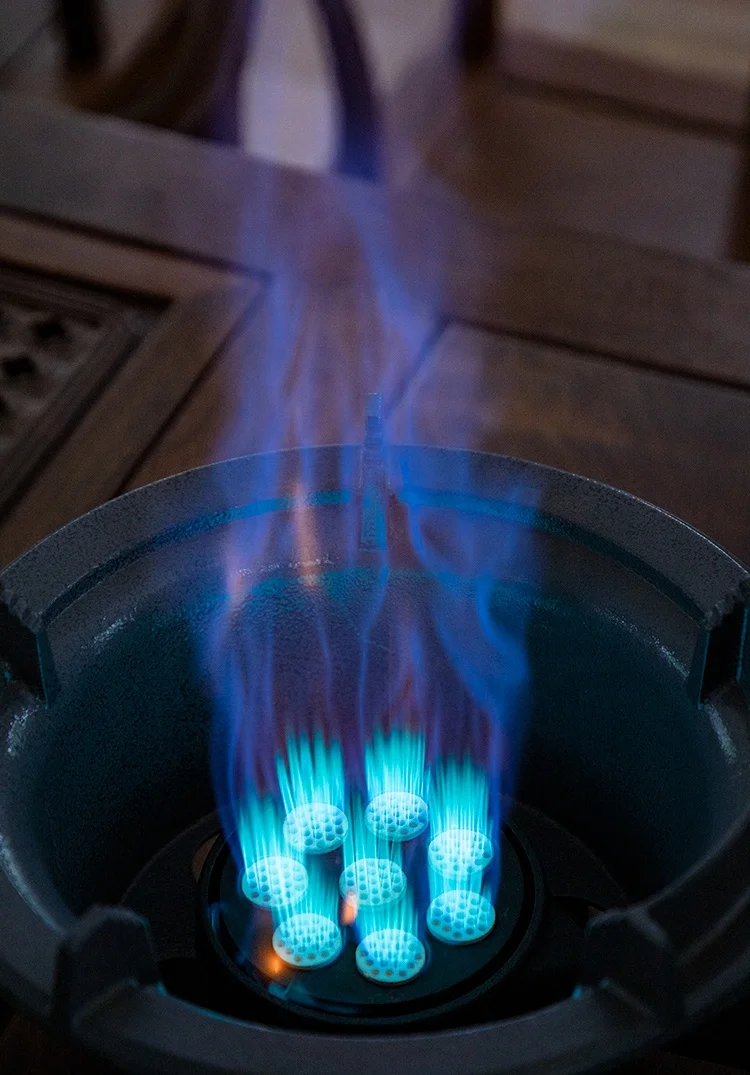 home business and BBQ New kitchen cooking high pressure gas stove Cast iron gas cooker burner