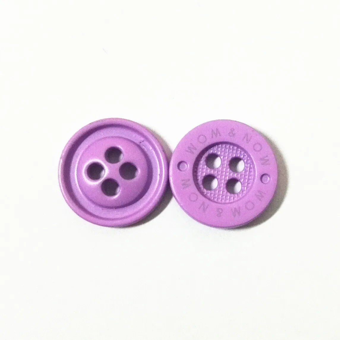 New design OEM colorful white blue 2 holes flat plastic sewing buttons for shirts men