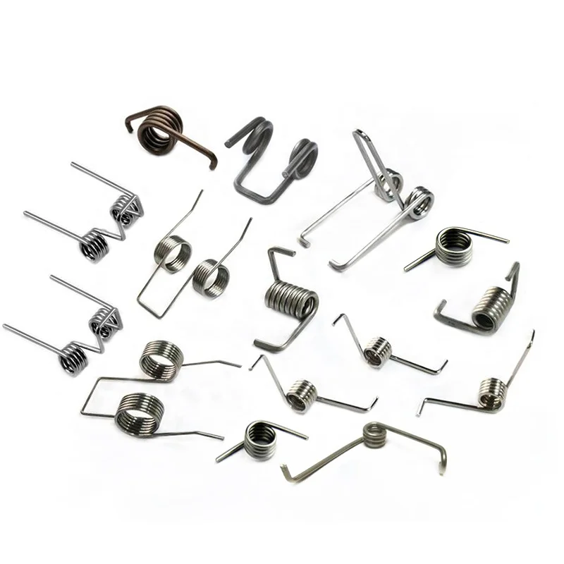 Custom Torsion Spring Manufacturer Black Piano Wire Metal Spring Brake Pedal Torsion Spring For Bike