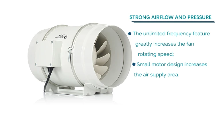 Экстрактор воздуха для гидропоники 100 мм 125 150
