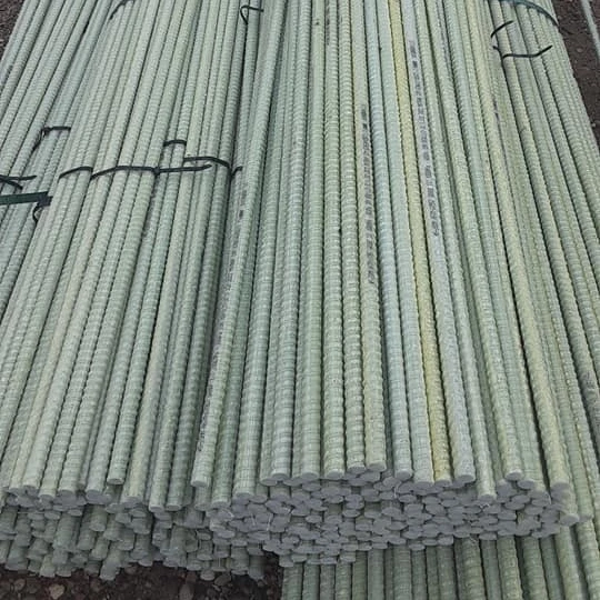 China Factory Supply Concrete Reinforced Deformed Fiberglass Rebars Basalt Fiber Rebar Glass Fiber Rebar