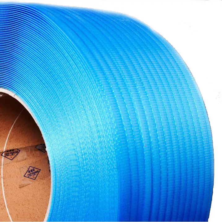 Good quality blue color carton packaging 5 mm polypropylene pp strapping band