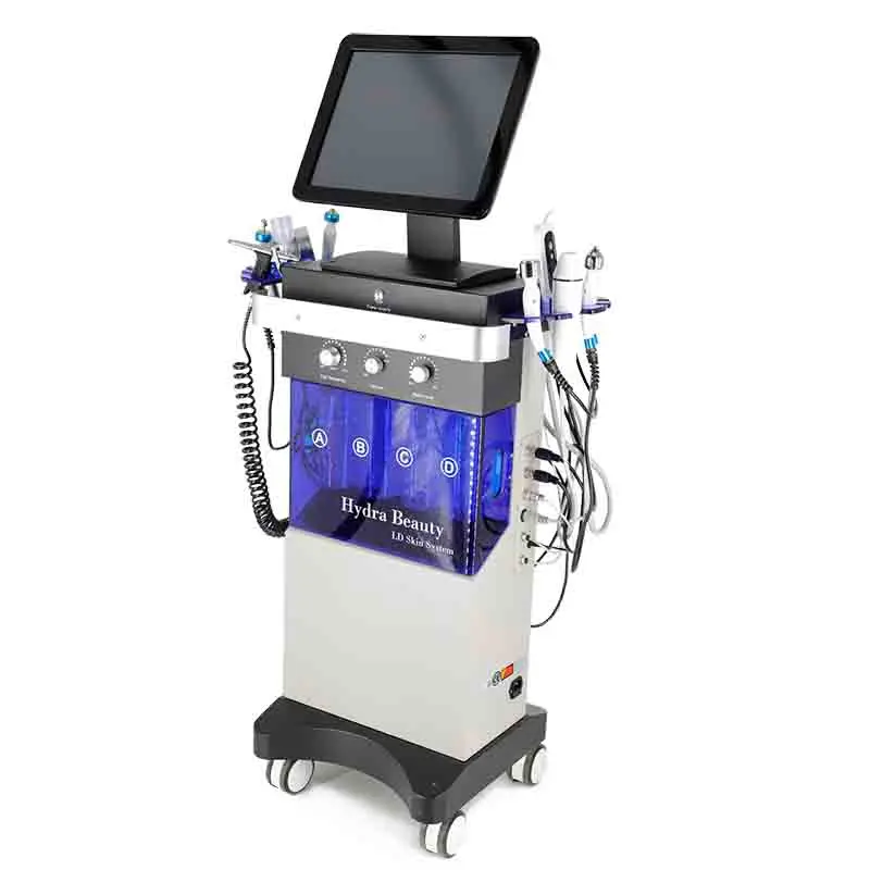 CASMB Hydro Diamond Microdermabrasion 14 In 1 Facials Machine Skin Care Facial Cleaning Machine