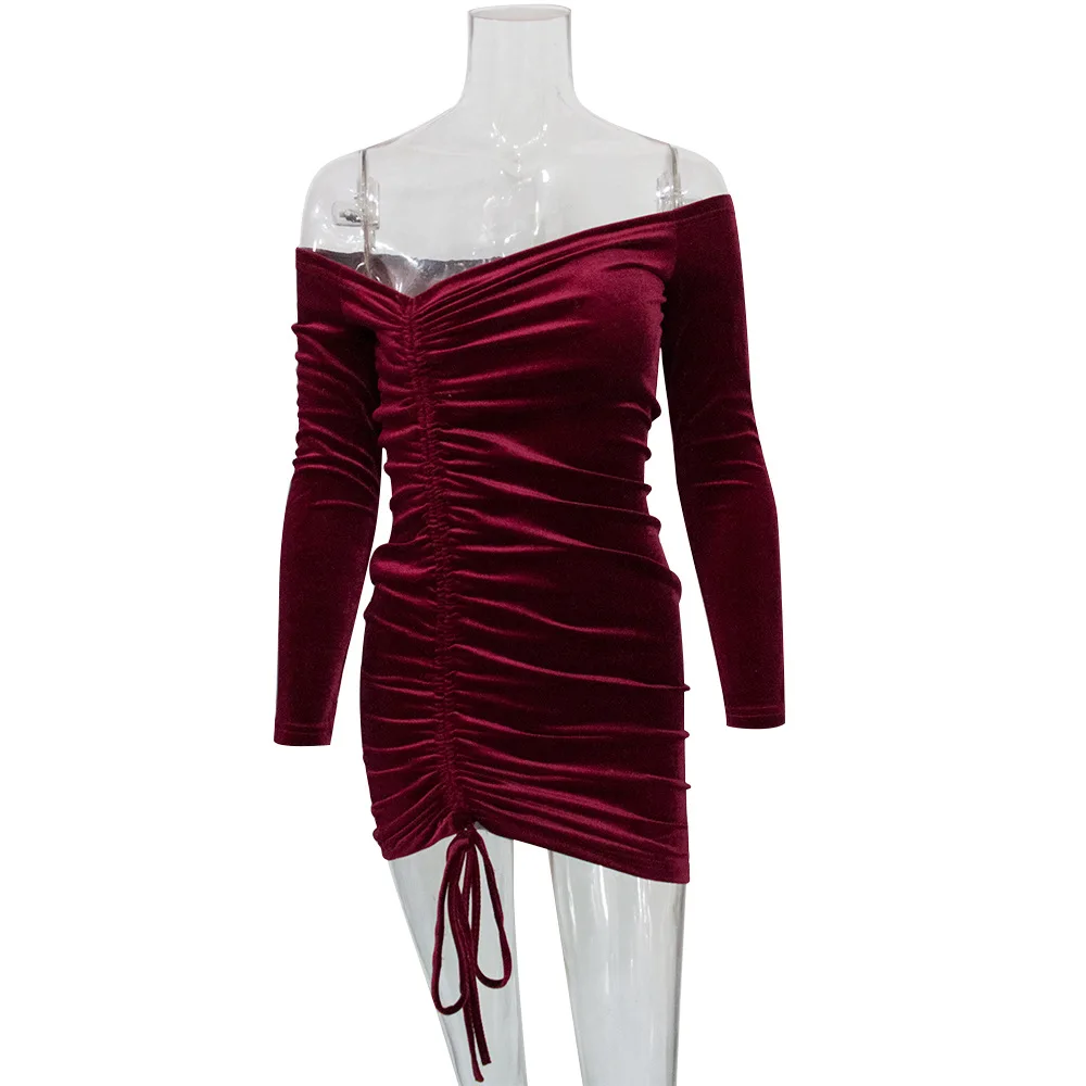 MT168-184 одежда для ночного клуба 2020 свитер с капюшоном женские карман свободного покроя с блестками и с бахромой, платье