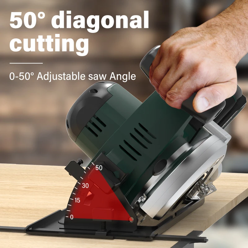 Hailian 20V Professional Machine Wood Trimmer Power Tools Electric Metal Cutting Circular Saw