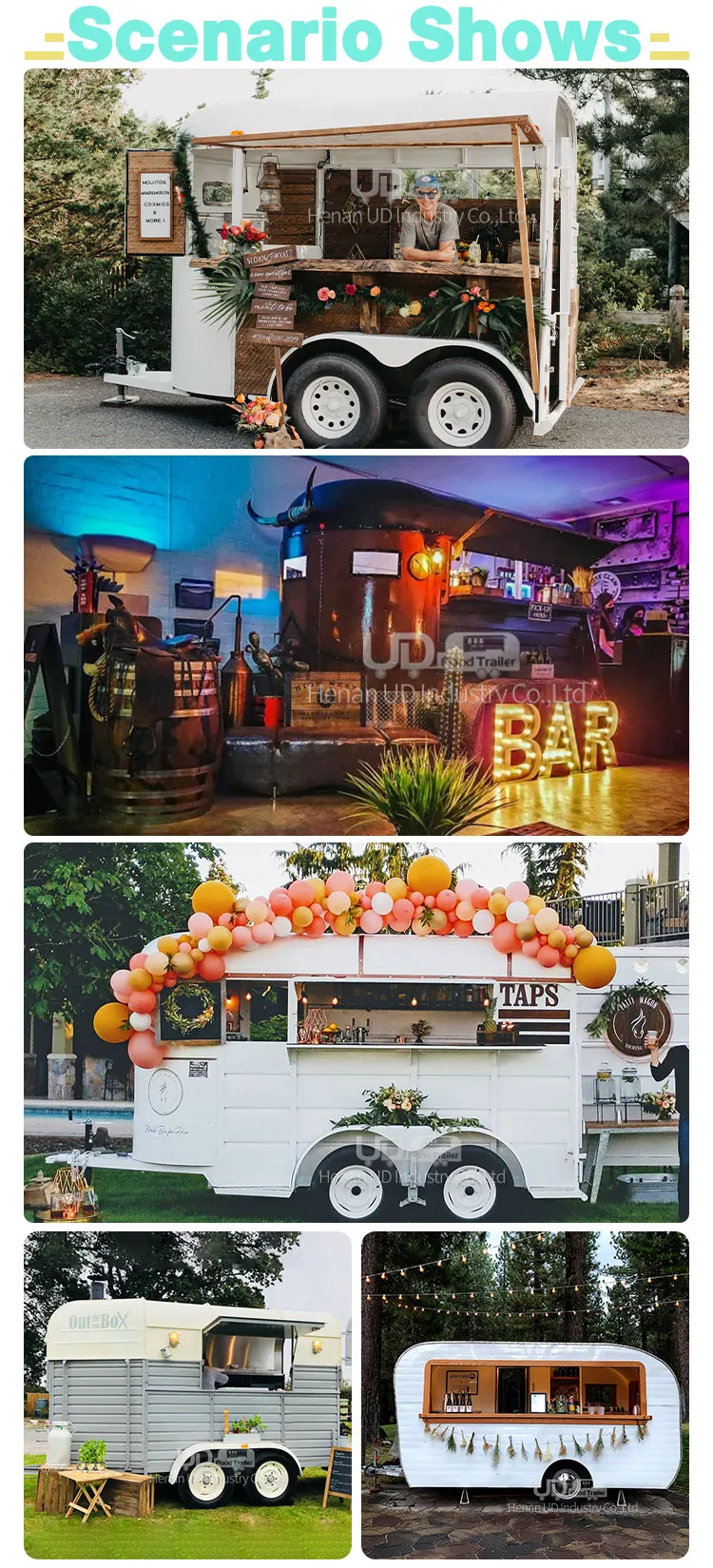 horse trailer food truck