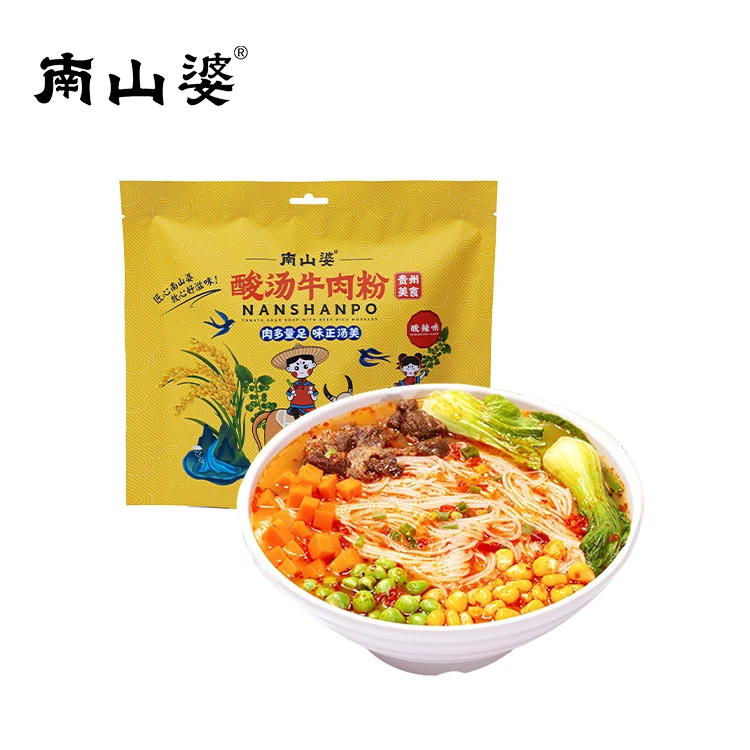NANSHANPO Free sample food ramen low calorie instant noodles chinese instant noodles