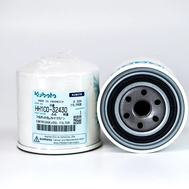 HH1C0-32430 portable kubota agriculture machinery parts fuel filter cartridge