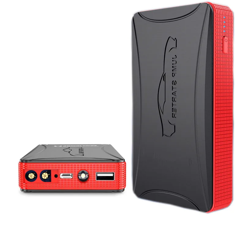 Portable Car Jump Starter 12V Car Lithium Battery Booster Multi-Function Jump Starter Power Bank Car Baterry Booster